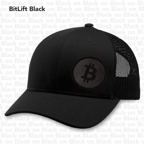 BitLift Black BTC Hat
